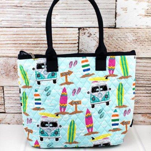 Handbags - NWT Quilted Surf's Up Shoulder Bag